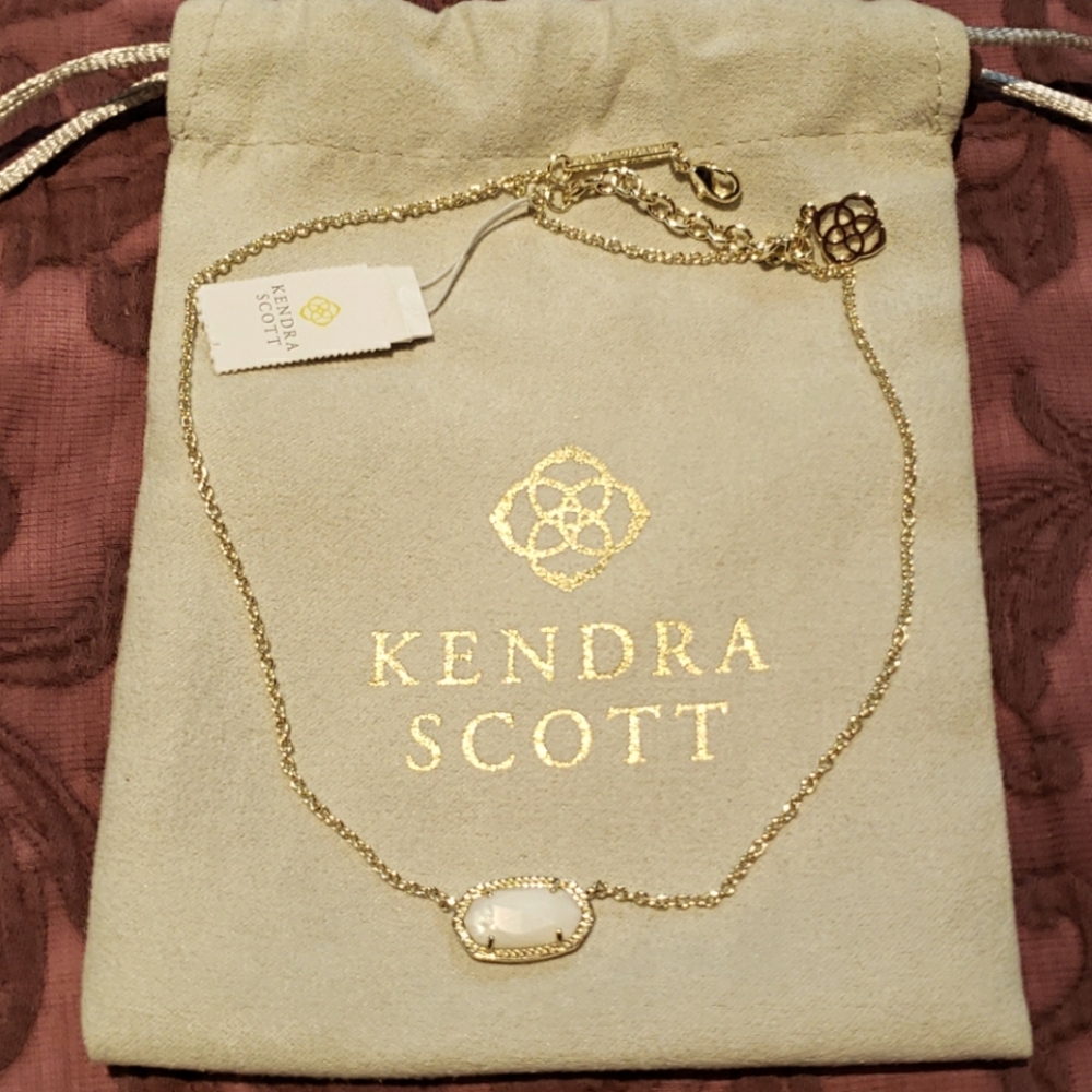 Kendra Scott Elisa Ivory Mother of Pearl Necklace